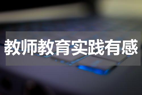 教师教育实践有感