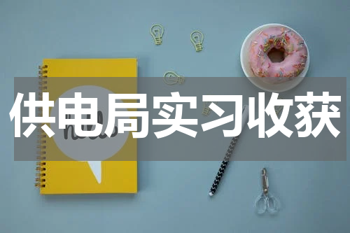 供电局实习收获