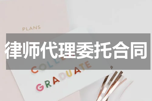 律师代理委托合同