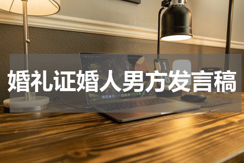 婚礼证婚人男方发言稿