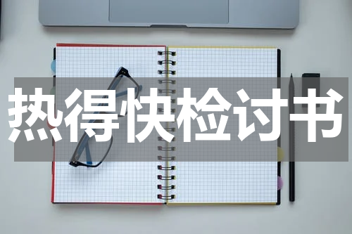 热得快检讨书