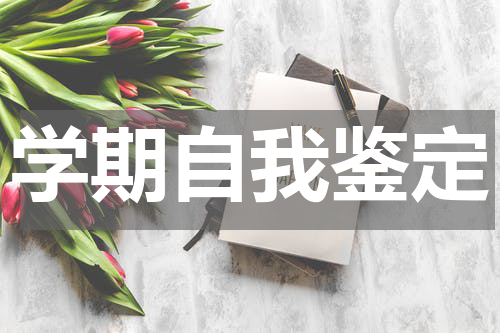 学期自我鉴定