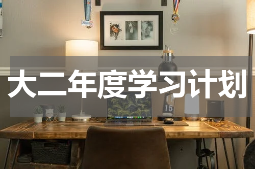 大二年度学习计划