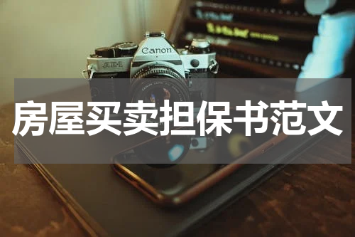 房屋买卖担保书范文