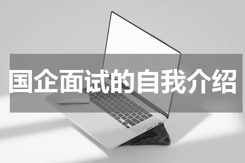 国企面试的自我介绍