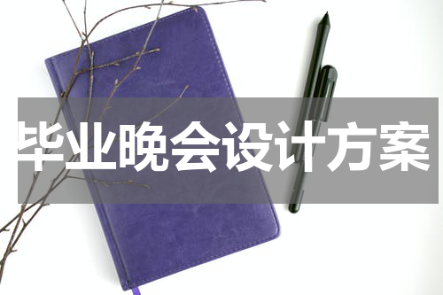 毕业晚会设计方案