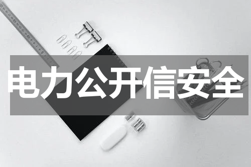 电力公开信安全