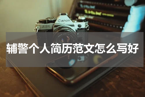 辅警个人简历范文怎么写好