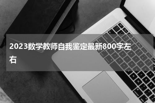 2023数学教师自我鉴定最新800字左右