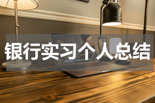 银行实习个人总结