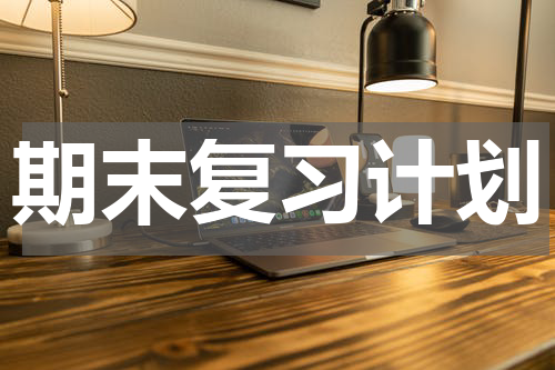 期末复习计划