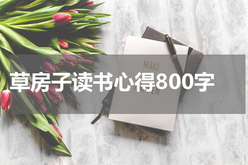 草房子读书心得800字