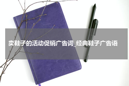卖鞋子的活动促销广告词_经典鞋子广告语