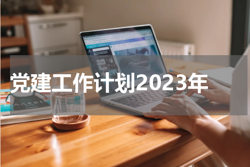 党建工作计划2023年