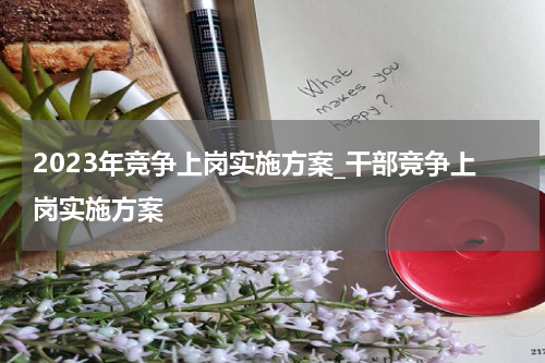 2023年竞争上岗实施方案_干部竞争上岗实施方案