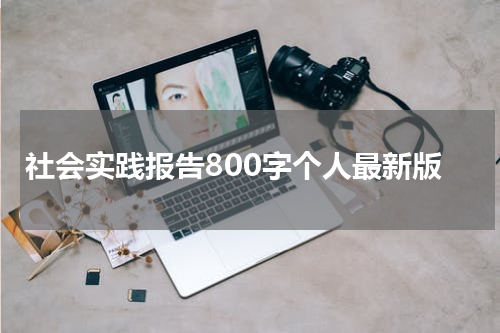 社会实践报告800字个人最新版