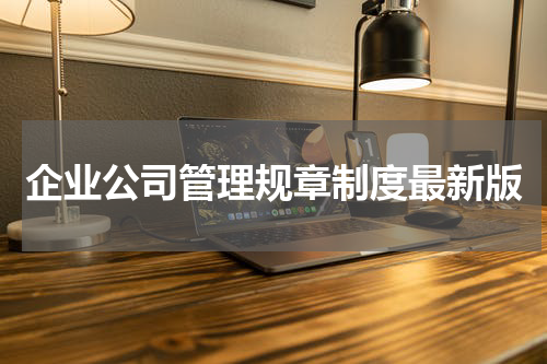 企业公司管理规章制度最新版
