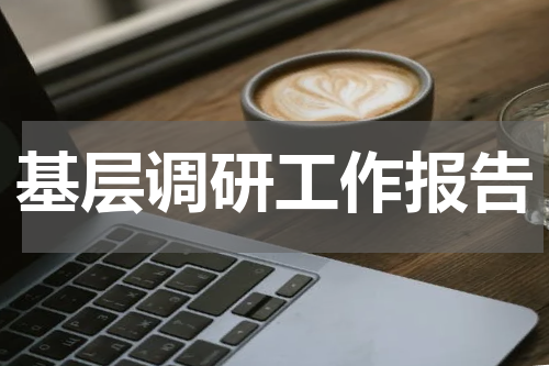 基层调研工作报告