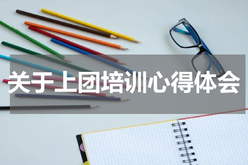 关于上团培训心得体会