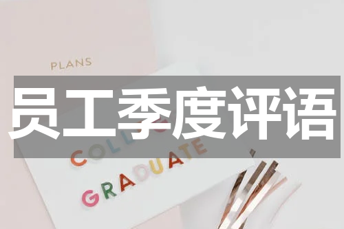 员工季度评语