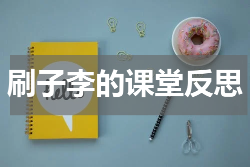 刷子李的课堂反思