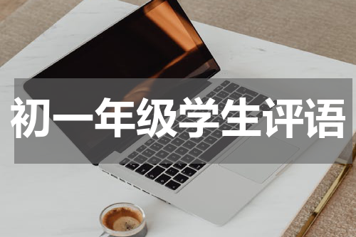 初一年级学生评语