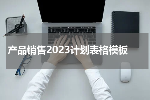 产品销售2023计划表格模板