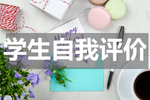 学生自我评价