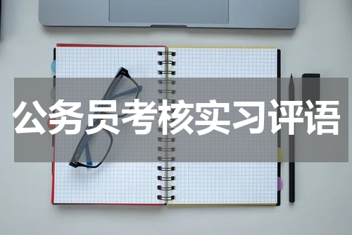 公务员考核实习评语