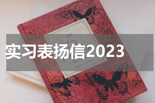实习表扬信2023