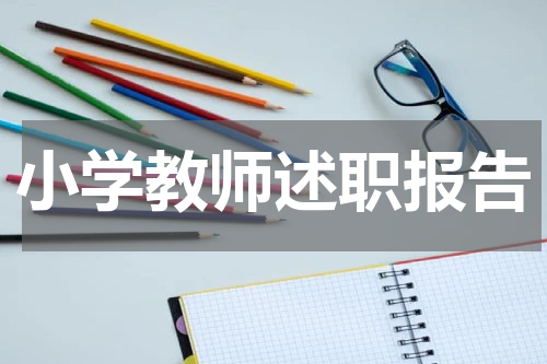 小学教师述职报告