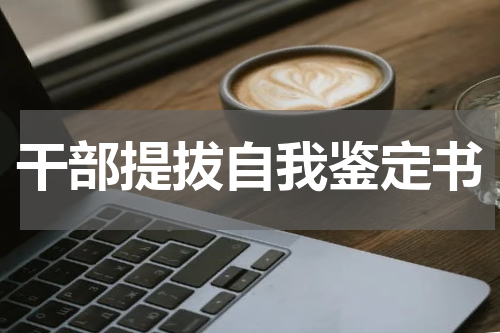 干部提拔自我鉴定书