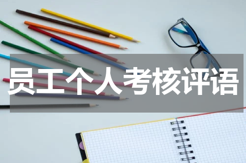员工个人考核评语