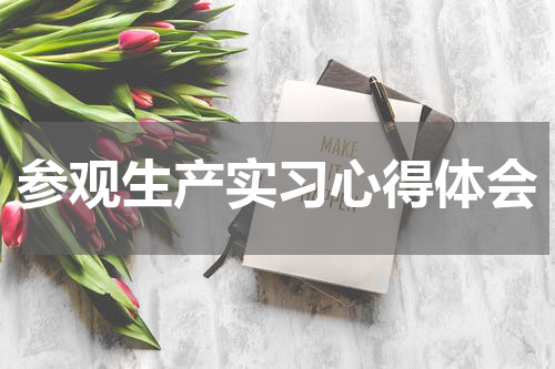 参观生产实习心得体会