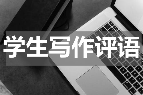 学生写作评语