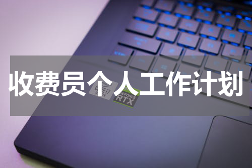 收费员个人工作计划