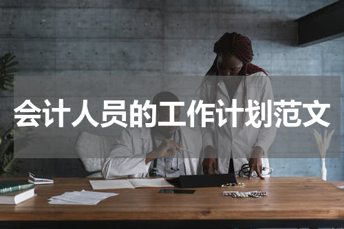 会计人员的工作计划范文