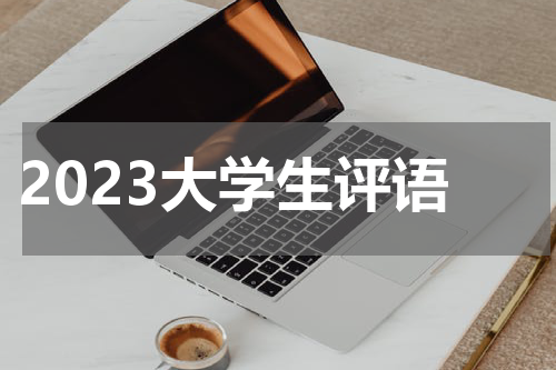 2023大学生评语