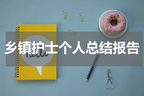 乡镇护士个人总结报告