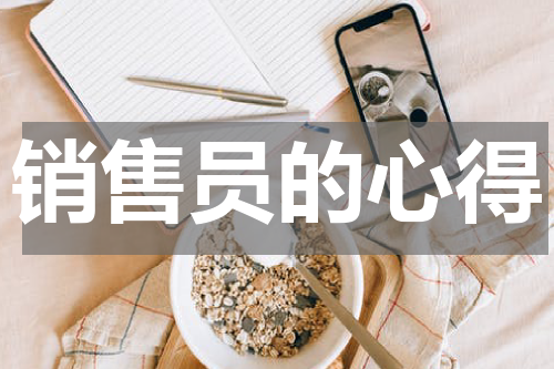 销售员的心得