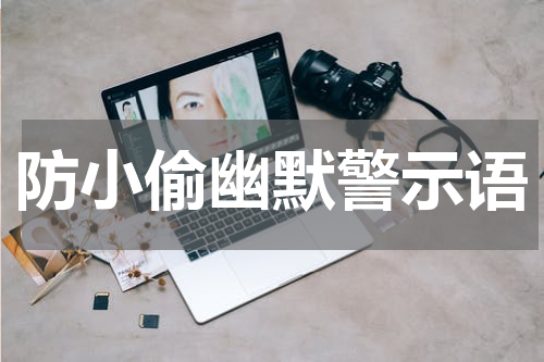 防小偷幽默警示语