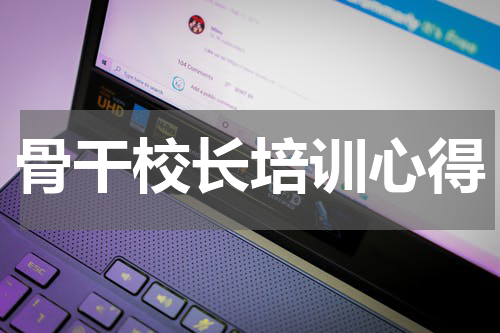 骨干校长培训心得