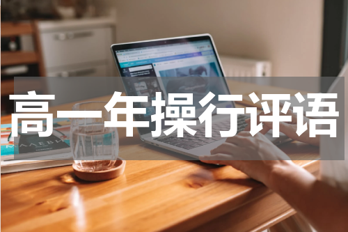 高一年操行评语