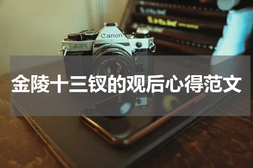 金陵十三钗的观后心得范文