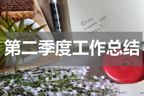 第二季度工作总结