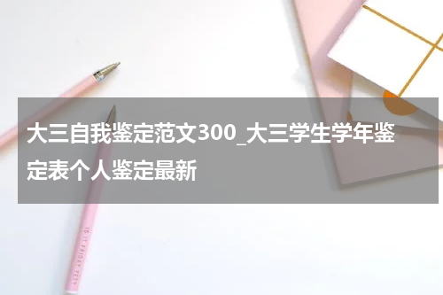 大三自我鉴定范文300_大三学生学年鉴定表个人鉴定最新