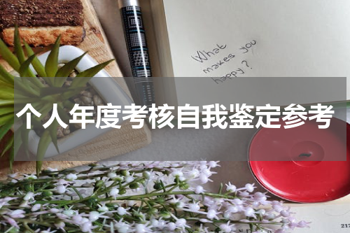 个人年度考核自我鉴定参考