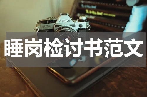 睡岗检讨书范文
