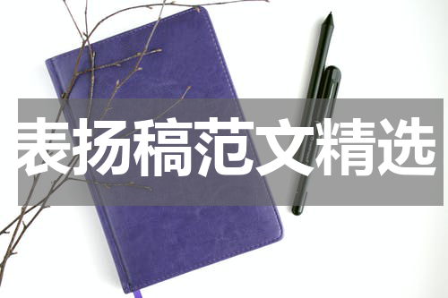 表扬稿范文精选