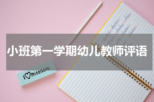 小班第一学期幼儿教师评语